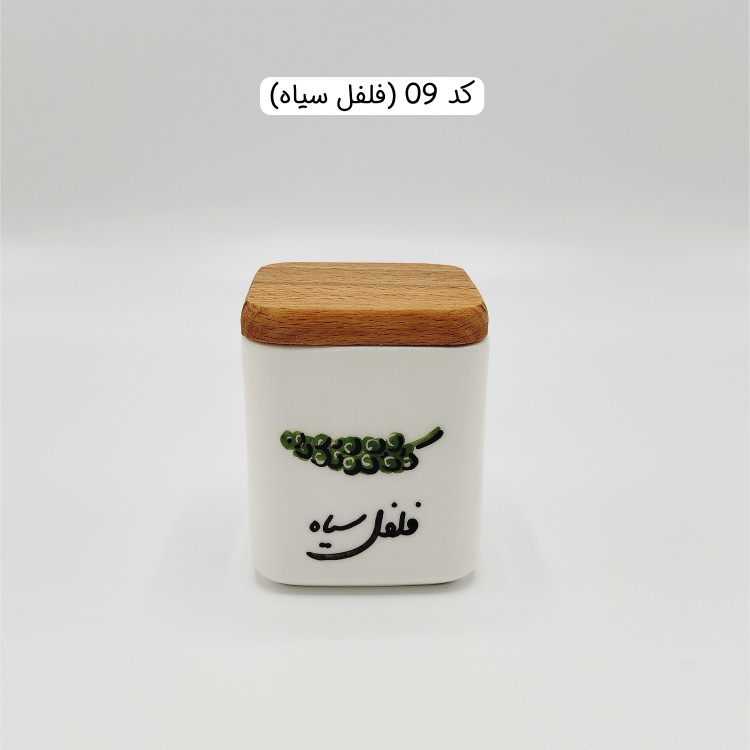 بانکه سرامیکی پاسماوری فارسی گل سرخی مکعبی