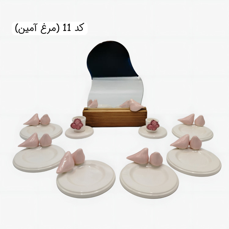 هفت سین چوبی حصیری ، هفت سین چوبی مهره دار ، هفت سین سرامیکی ، هفت سین بابونه ، هفت سین دفرمه ، هفت سین قلبی ، 7 سین