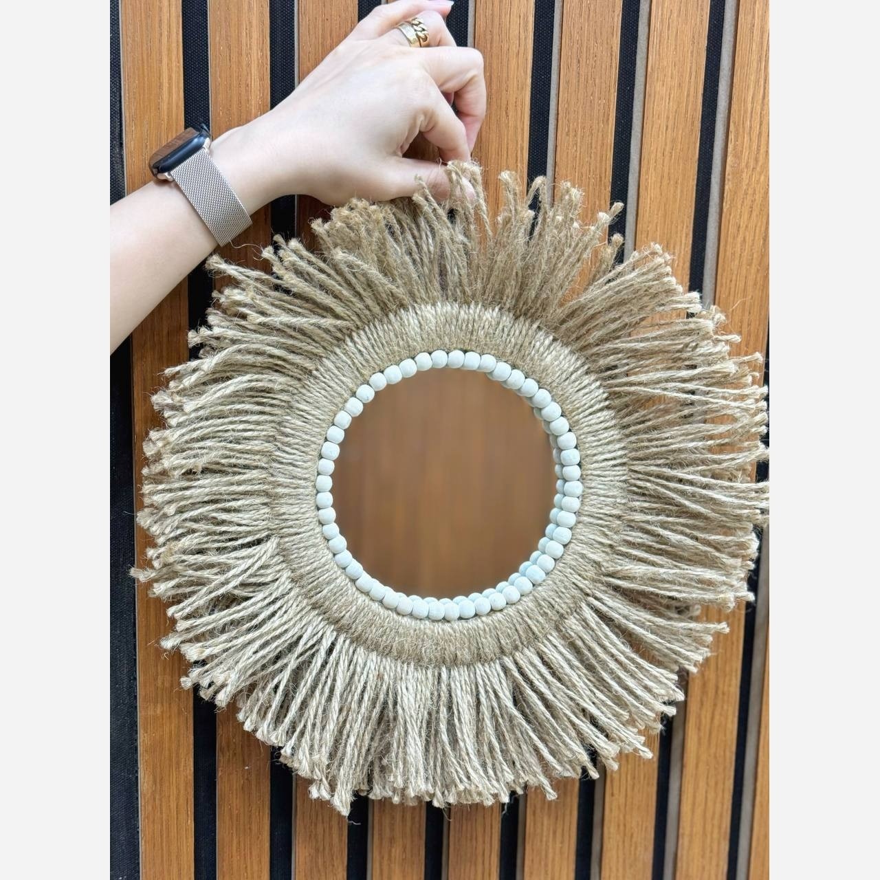 دیوارکوب کنفی آینه دار
