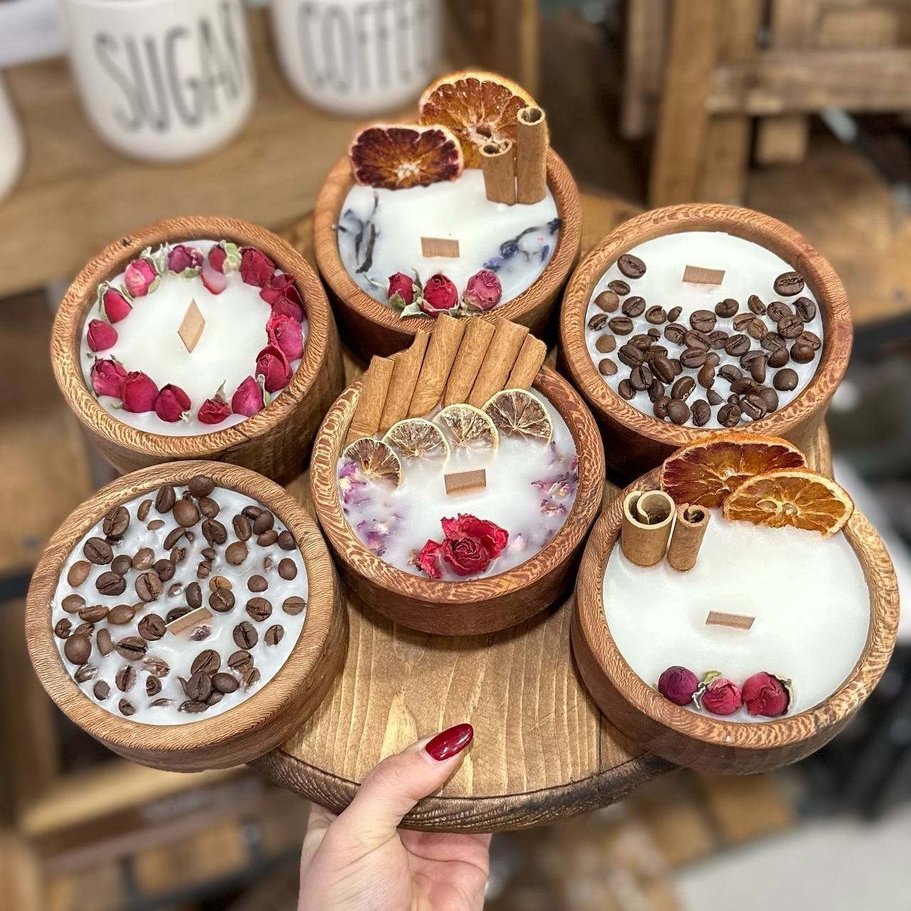 شمع چوب گردو