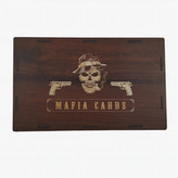 بازی فکری مافیا (Mafia Cards) با جعبه چوبی