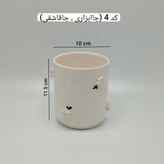 ظروف سرامیکی طرح بابونه ، پاسماوری بابونه ، جاادویه بابونه ، کوکی و کندی بابونه