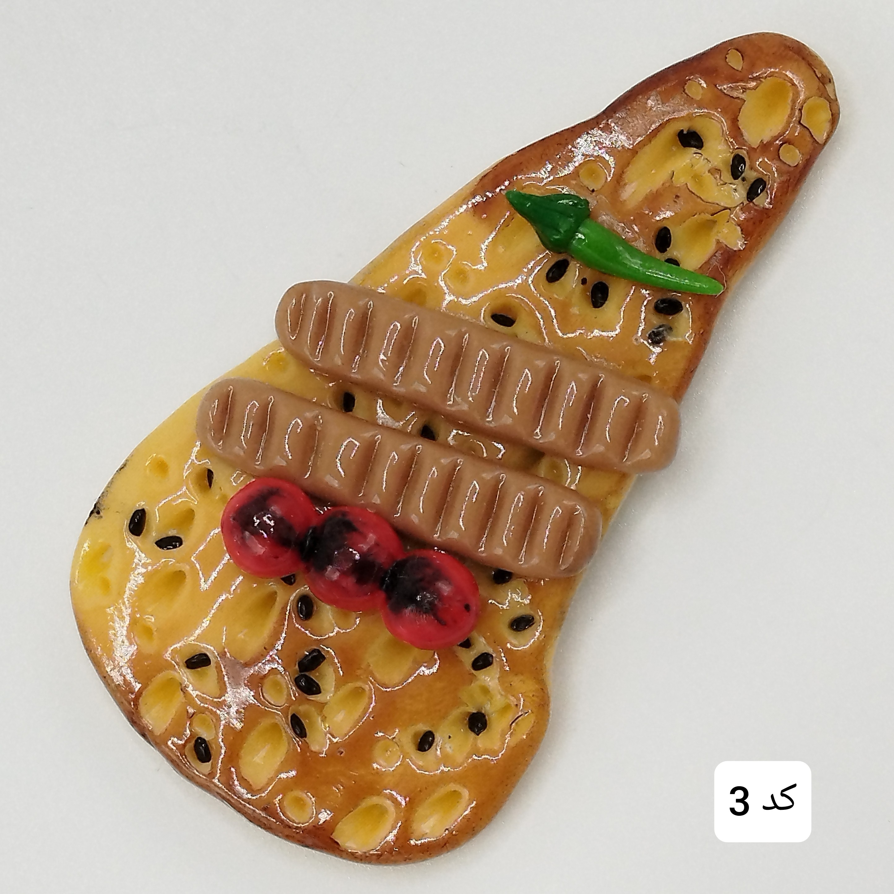 مگنت یخچال طرح غذا