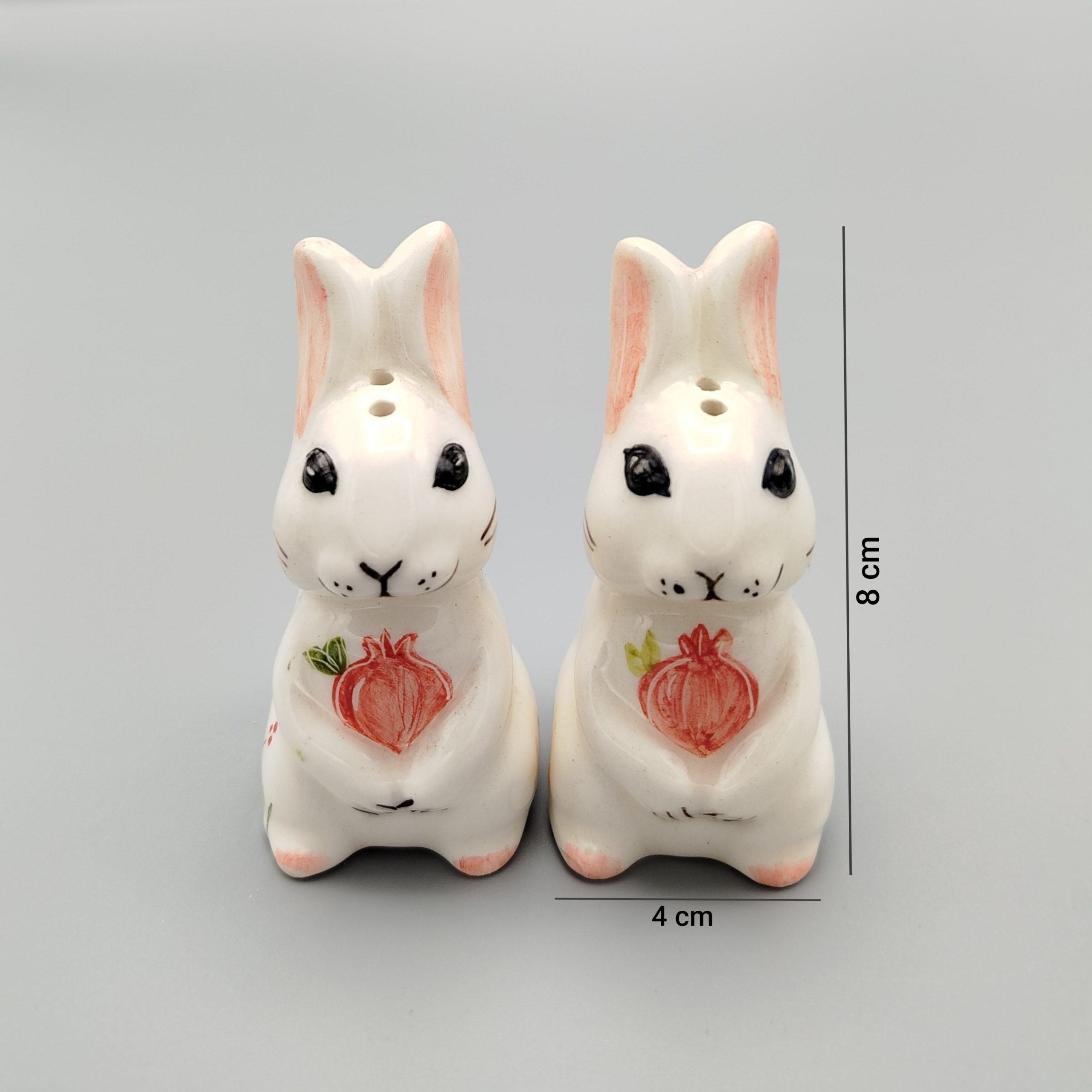 نمکدان سرامیکی طرح خرگوش