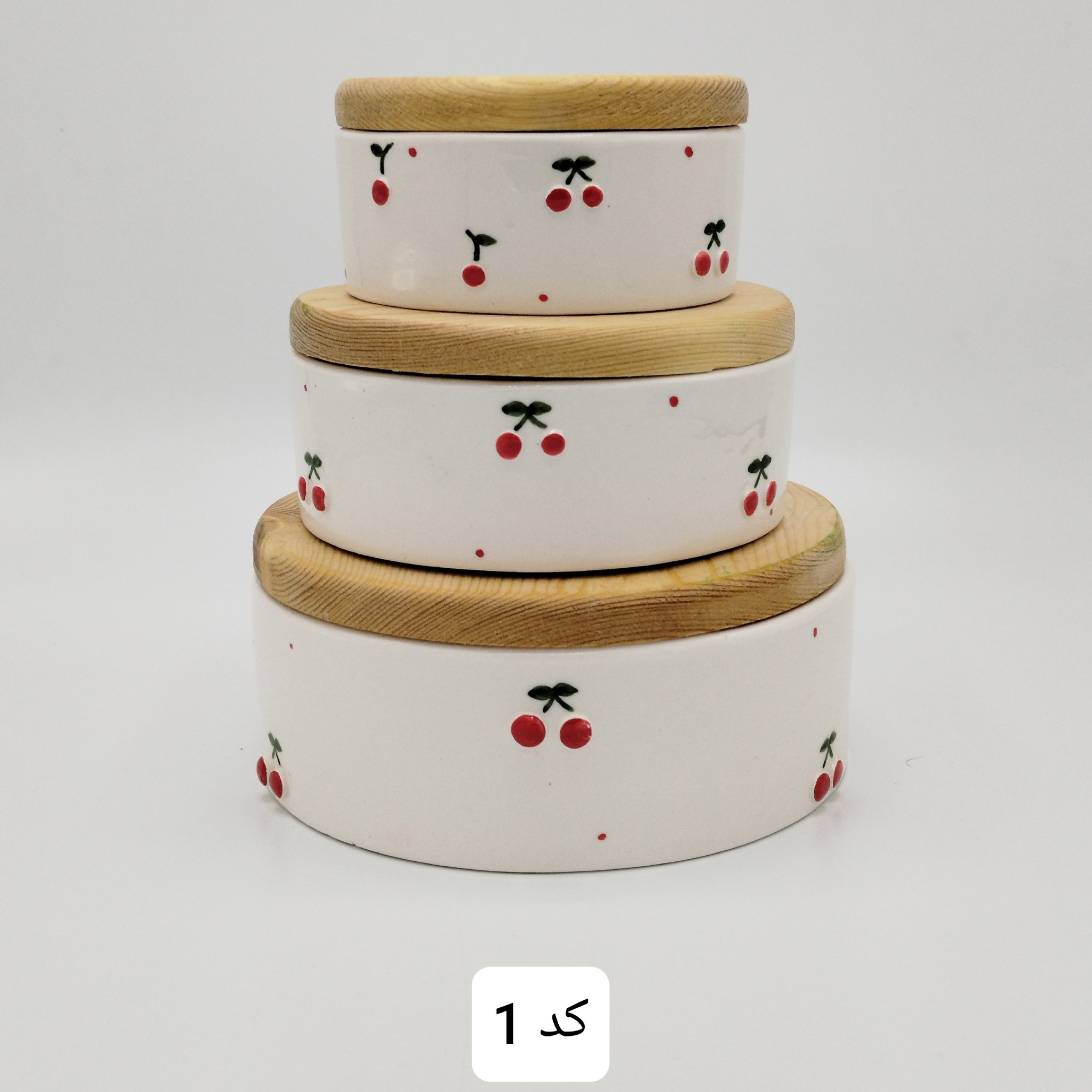 بانکه کوکی سه سایز سرامیکی